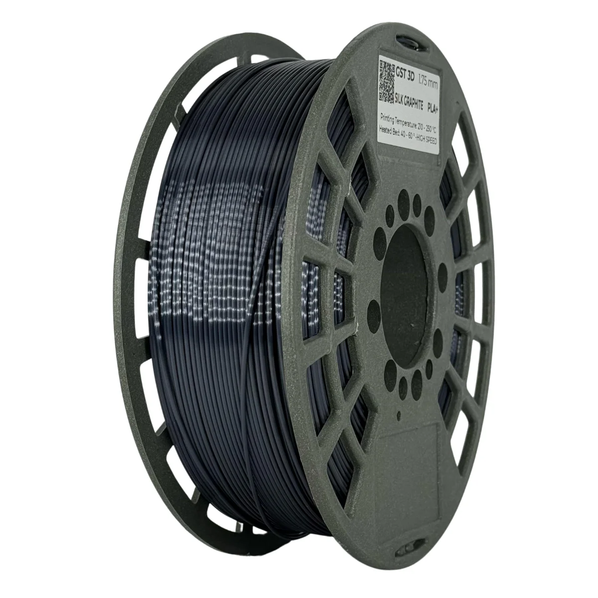 SILK GRAFITO GRAPHITE GST sin caja PLA Filamento 3D 1.75 1KG