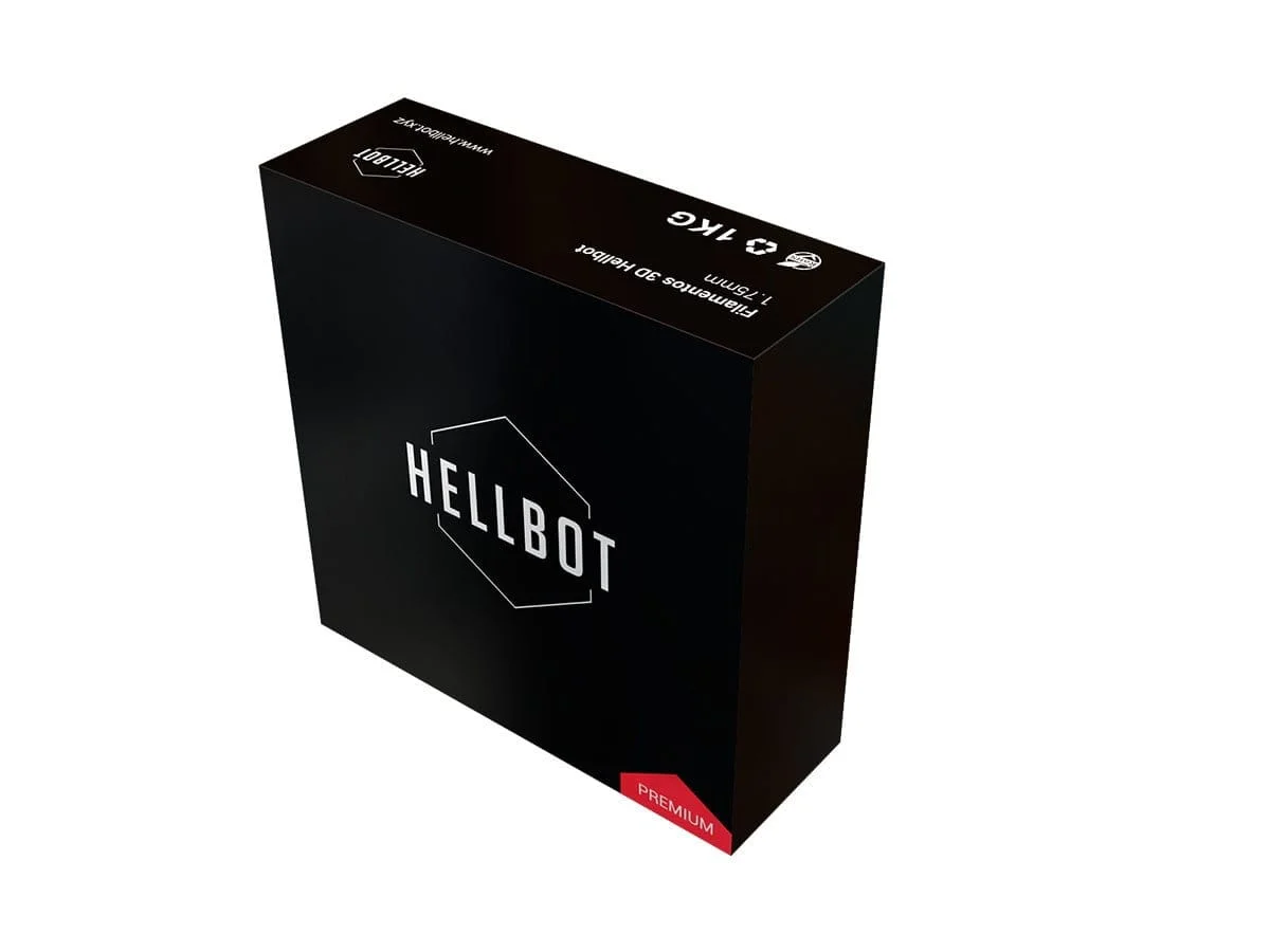 AMARILLO SIN CARRETEL PLA HELLBOT Filamento 3D 1,75mm x 1KG ECOFILA 3650